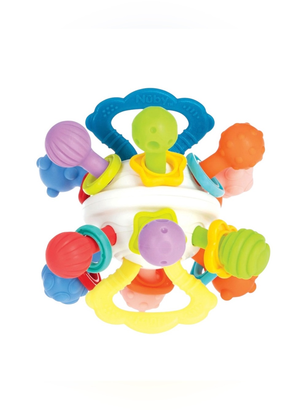 Nuby Twist Ball Baby Teether Activity Toy